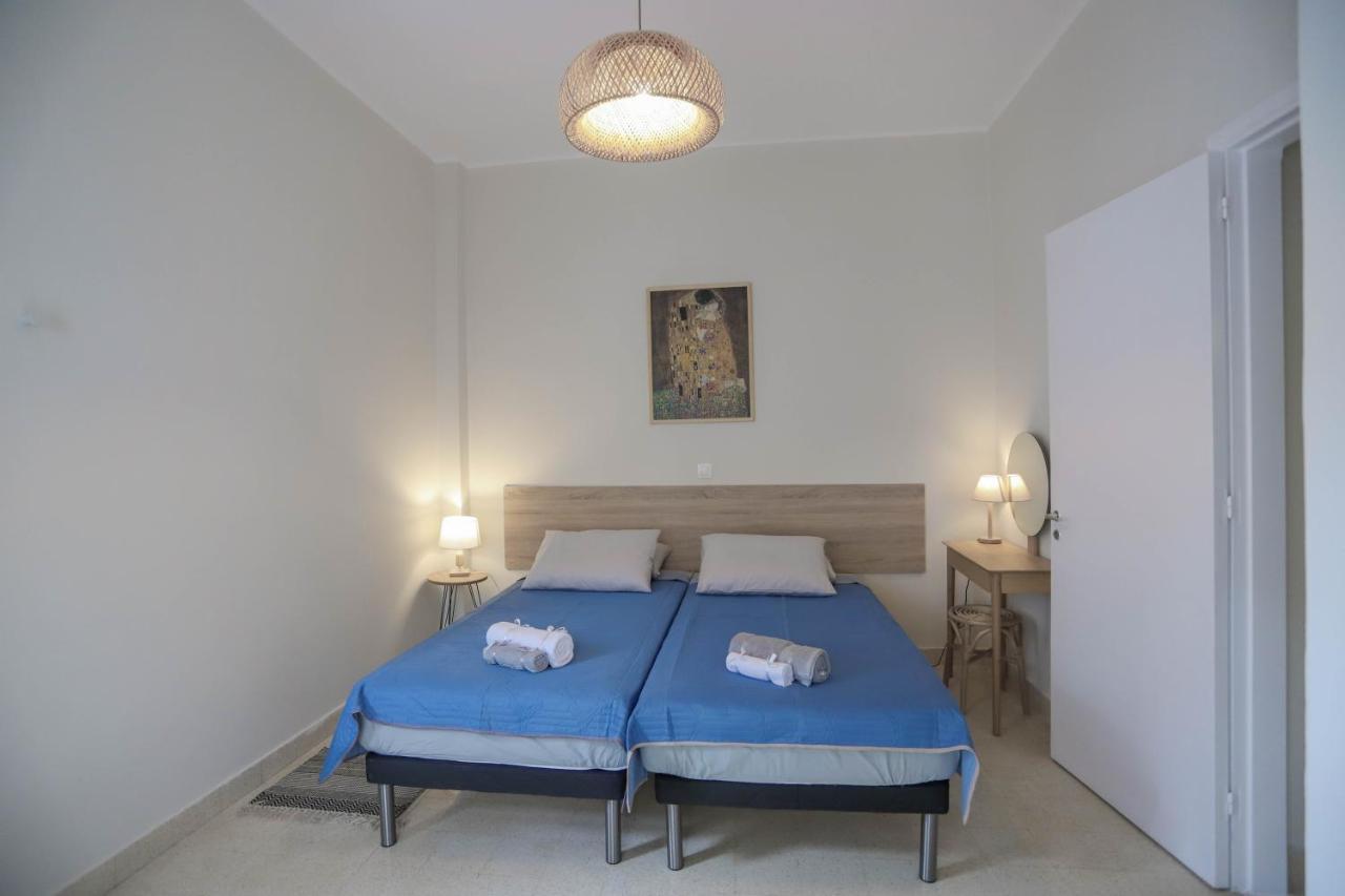 Traditional Town Garden Apartment Rhodes City Exterior photo