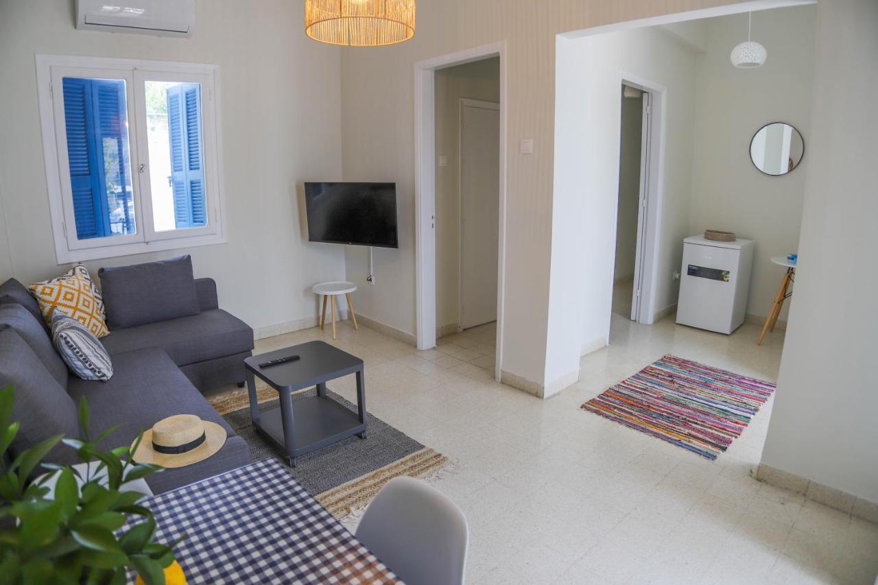 Traditional Town Garden Apartment Rhodes City Exterior photo