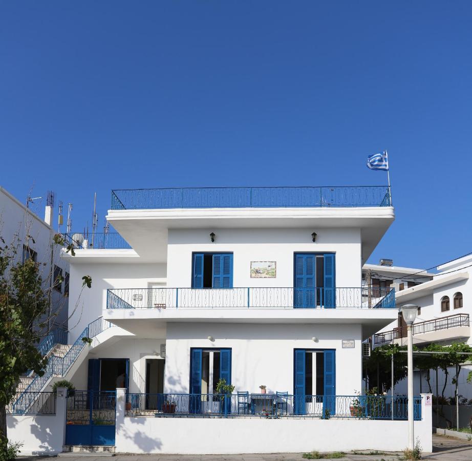 Traditional Town Garden Apartment Rhodes City Exterior photo